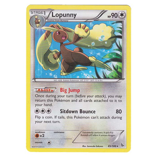 Pokemon - XY - Flashfire - Lopunny - 85/106