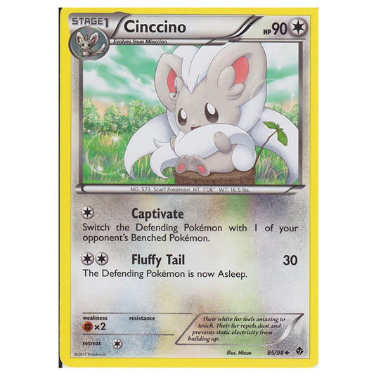 Pokemon - Black & White - Emerging Powers - Cinccino 85/98