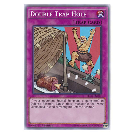 Yu-Gi-Oh! - Secrets of Eternity - Double Trap Hole - 80/99