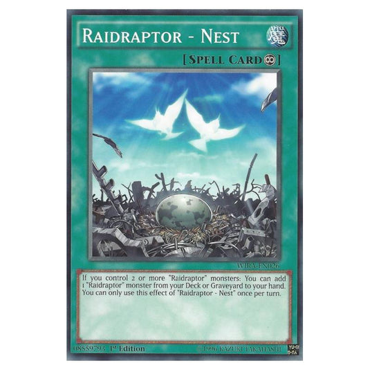 Yu-Gi-Oh! - Wing Raiders - Raidraptor - Nest (Common) WIRA-EN026