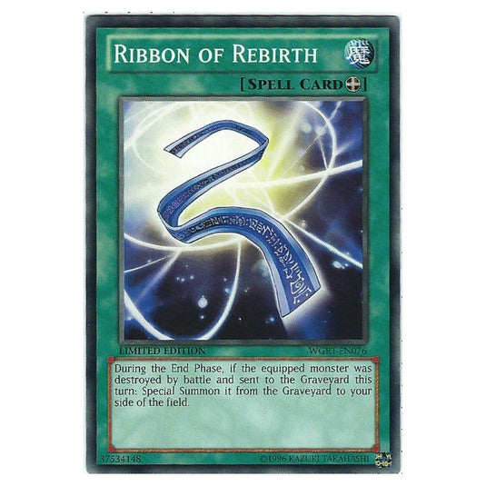 Yu-Gi-Oh! - War of the Giants Reinforcements - Ribbon of Rebirth (Common) WGRT-EN076
