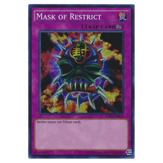 Yu-Gi-Oh! - OTS Tournament Pack 2 - Mask of Restrict (Super Rare) OP02-EN010