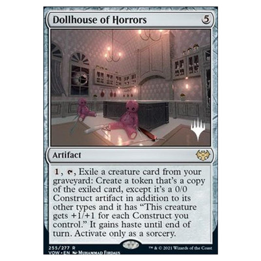Magic The Gathering - Innistrad: Crimson Vow Promos - Dollhouse of Hor Magic The Gathering - Innistrad: Crimson Vow Promos - Dollhouse of Hor