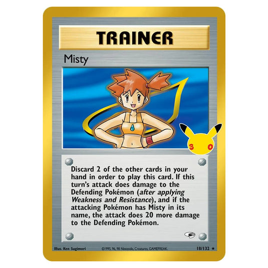 Pokemon - 30th Celebration - Misty - 18/132