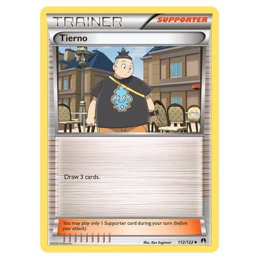 Pokemon - XY - Breakpoint - Tierno - 112/122 (Reverse Holo)