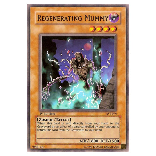 Yu-Gi-Oh! - Ancient Sanctuary - Regenerating Mummy (Common) AST-079