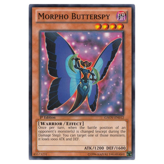 Yu-Gi-Oh! - Galactic Overlord - Morpho Butterspy (Common) GAOV-EN012