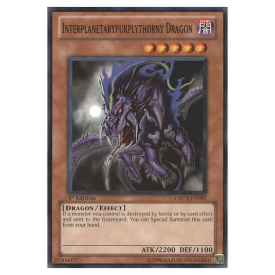 Yu-Gi-Oh! - Order of Chaos - Interplanetarypurplythorny Dragon (Common) ORCS-EN085