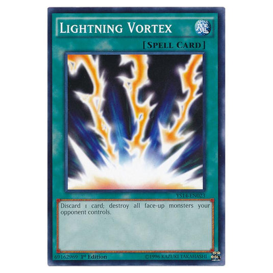 Yu-Gi-Oh! - Super Starter - Space-Time Showdown - Lightning Vortex (Common) YS14-EN023