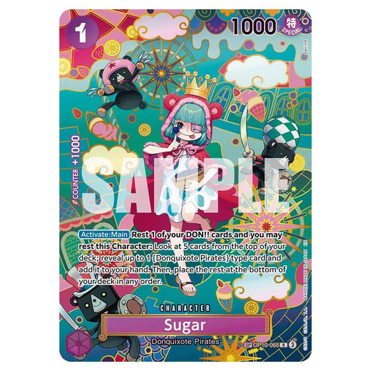 One Piece - OP14 - The Azure Sea's Seven - Sugar - OP10-065