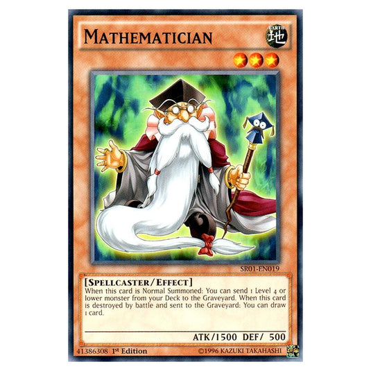 Yu-Gi-Oh! - Emperor of Darkness Structure Deck - Mathematician (Common) SR01-EN019