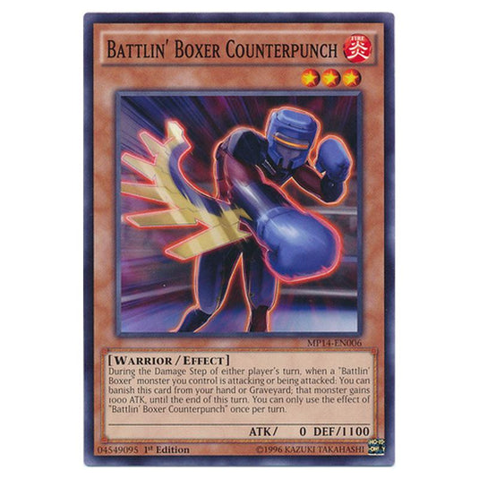 Yu-Gi-Oh! - 2014 Mega-Tin Mega Pack - Battlin' Boxer Counterpunch (Common) MP14-EN006