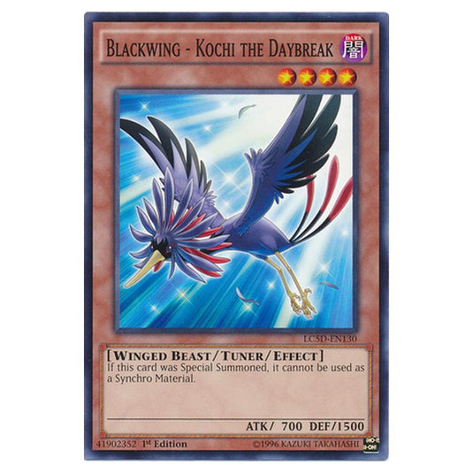 Yu-Gi-Oh! - Legendary Collection 5D's Mega Pack - Blackwing - Kochi the Daybreak (Common) LC5D-EN130