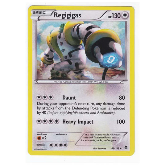 Pokemon - XY Phantom Forces - Regigigas - 86/119