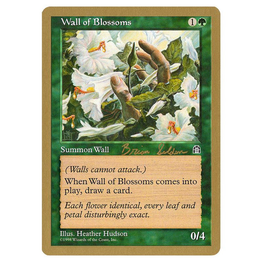 Magic the Gathering - World Championship Decks 1998 - Wall of Blossoms - bs125