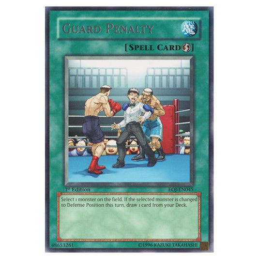 Yu-Gi-Oh! - Enemy of Justice - Guard Penalty (Rare) EOJ-EN045