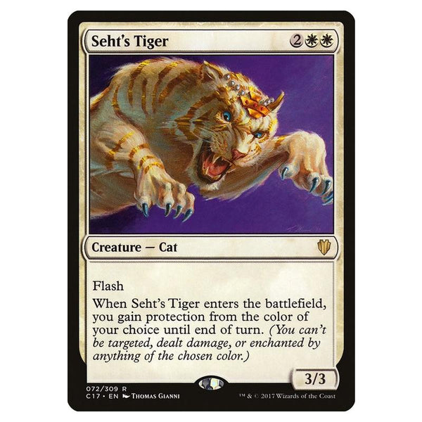 Magic The Gathering - Commander 2017 - Seht's Tiger