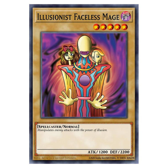 Yu-Gi-Oh! - Starter Deck - Pegasus - Illusionist Faceless Mage (Common) SDP-004