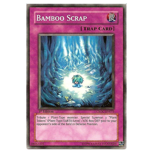 Yu-Gi-Oh! - Crossroads of Chaos - Bamboo Scrap (Common) CSOC-EN075