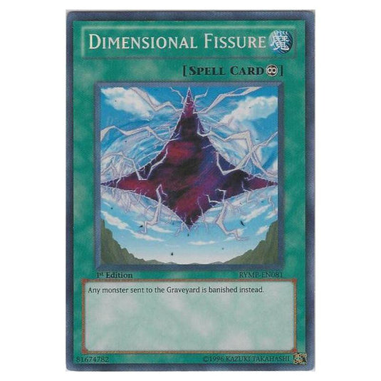 Yu-Gi-Oh! - Ra Yellow Mega Pack - Dimensional Fissure (Secret Rare) RYMP-EN081