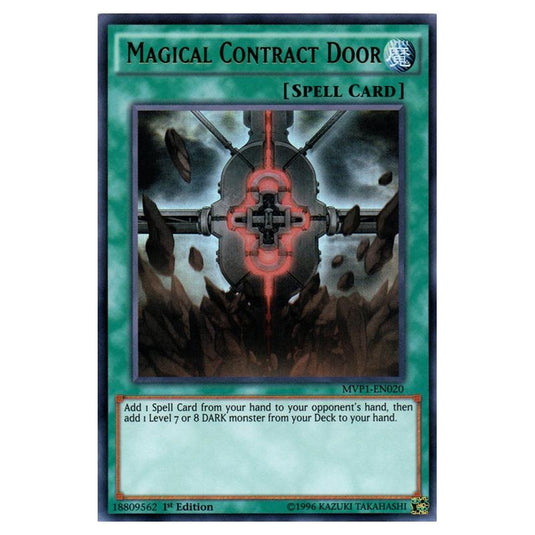 Yu-Gi-Oh! - Yu-Gi-Oh! The Dark Side of Dimensions Movie Pack - Magical Contract Door (Ultra Rare) MVP1-EN020