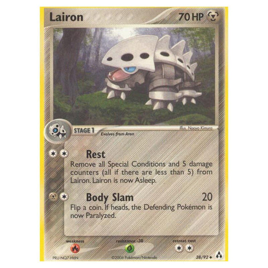 Pokemon - EX Legend Maker - Lairon - 38/92