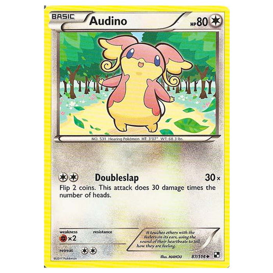 Pokemon - Black & White - Audino 87/114