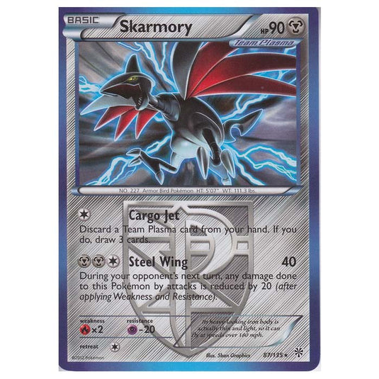 Pokemon - Black & White - Plasma Storm - Skarmory - 87/135