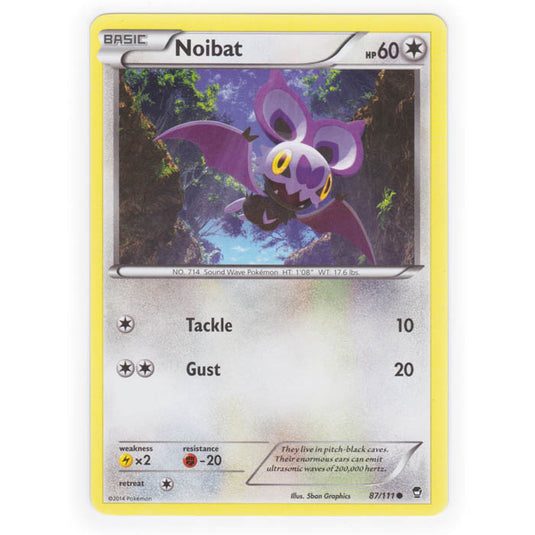 Pokemon - XY Furious Fists - Noibat - 87/111