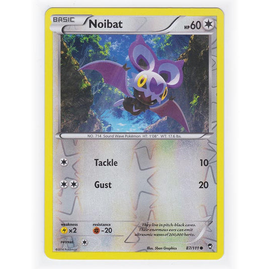 Pokemon - XY Furious Fists - (Reverse Holo) - Noibat - 87/111