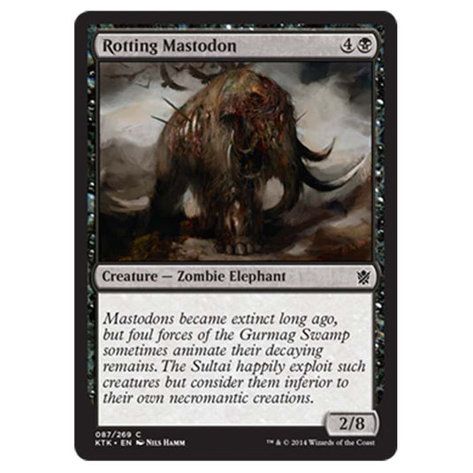 Magic the Gathering - Khans Of Tarkir - Rotting Mastodon - 87/269