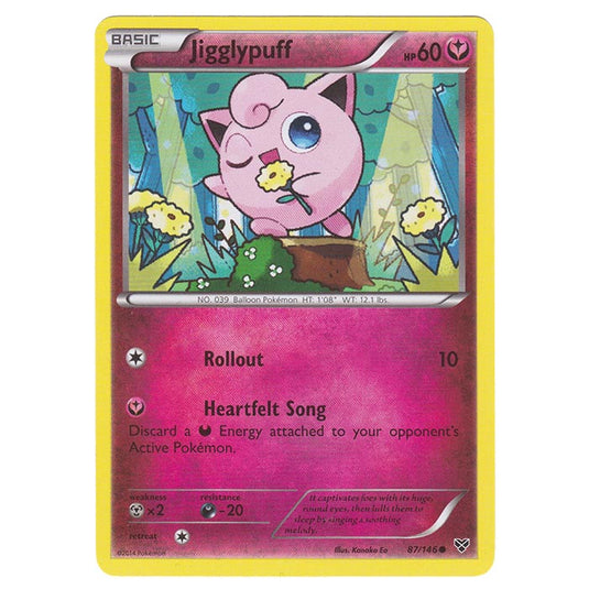 Pokemon - XY Base Set - Jigglypuff - 87/146