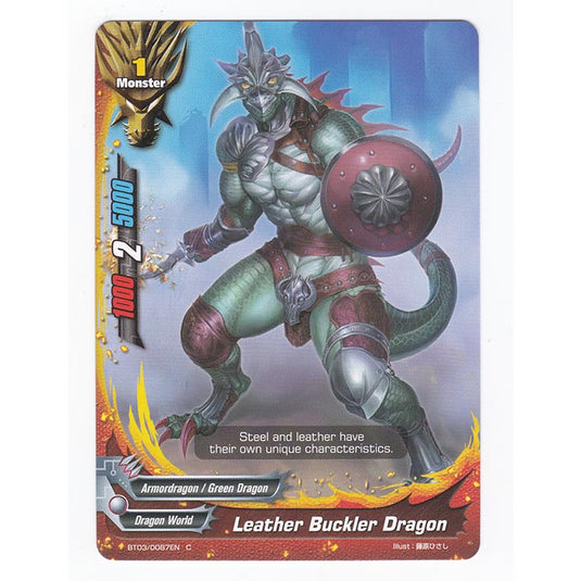 Future Card Buddyfight - Drums Adventures - Leather Buckler Dragon - 87/105 (Foil)