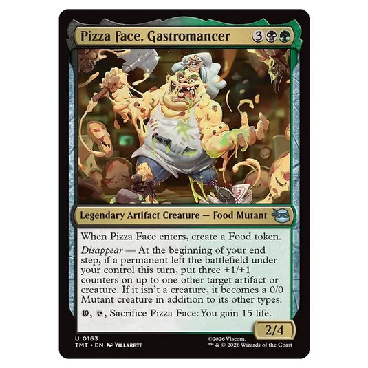 Magic The Gathering - Teenage Mutant Ninja Turtles - Pizza Face, Gastromancer - 0163