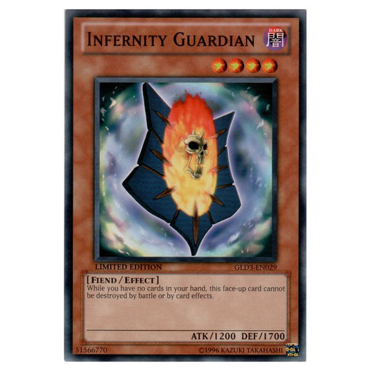 Yu-Gi-Oh! - Gold Series 3 - Infernity Guardian (Common) GLD3-EN029