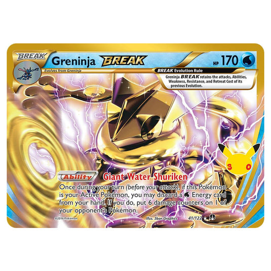 Pokemon - 30th Celebration - Greninja BREAK - 41/122