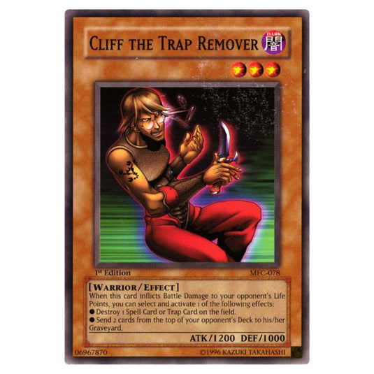Yu-Gi-Oh! - Magician\'s Force - Dark Scorpion - Cliff the Trap Remover (Common) MFC-078