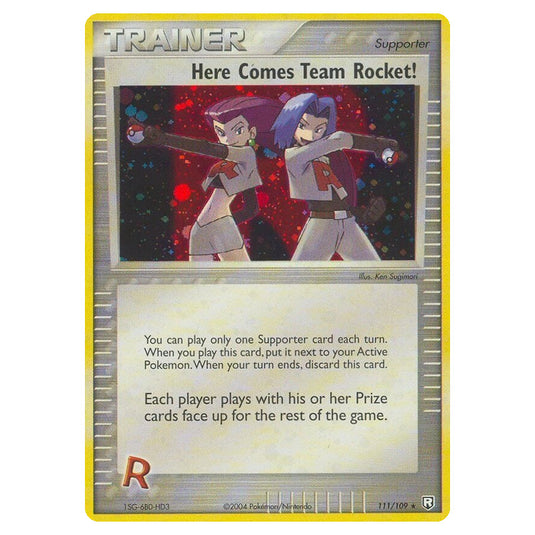 Pokemon - EX Team Rocket Returns - Here Comes Team Rocket! - 111/109