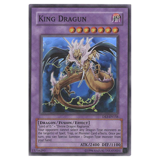 Yu-Gi-Oh! - Dark Revelation Volume 3 - King Dragun (Super Rare) DR3-EN156