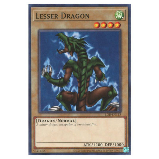 Yu-Gi-Oh! - Legend of Blue Eyes White Dragon (25th Anniversary Edition) - Lesser Dragon (Common) - LOB25-EN113