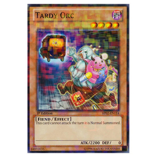 Yu-Gi-Oh! - Battle Pack 2 - War of the Giants - Tardy Orc (Mosaic Rare) BP02-EN114