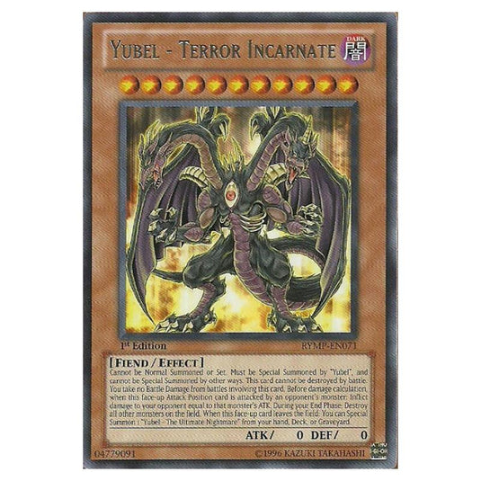 Yu-Gi-Oh! - Ra Yellow Mega Pack - Yubel - Terror Incarnate (Rare) RYMP-EN071