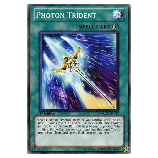 Yu-Gi-Oh! - Order of Chaos - Photon Trident (Common) ORCS-EN087