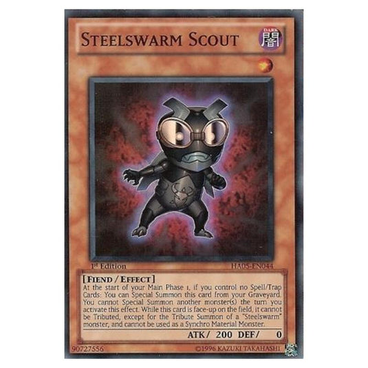 Yu-Gi-Oh! - Hidden Arsenal 5 - Steelswarm Invasion - Steelswarm Scout Yu-Gi-Oh! - Hidden Arsenal 5 - Steelswarm Invasion - Steelswarm Scout