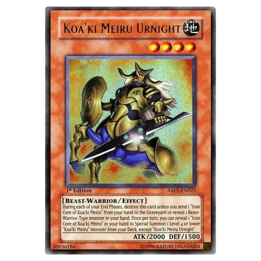 Yu-Gi-Oh! - Absolute Powerforce - Koa'ki Meiru Urnight (Ultra Rare) ABPF-EN025