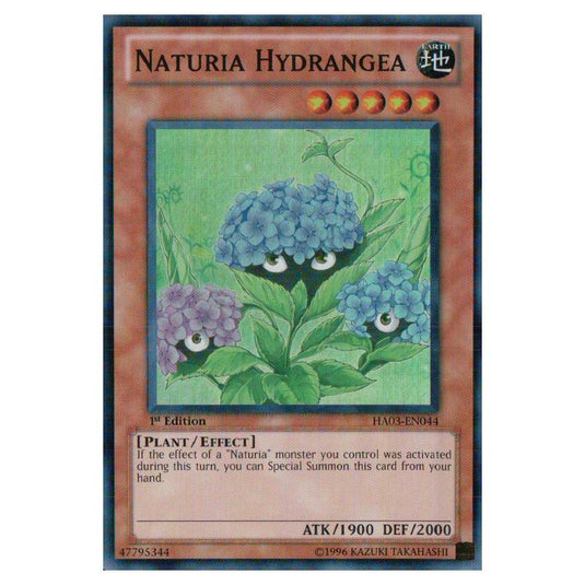 Yu-Gi-Oh! - Hidden Arsenal 3 - Naturia Hydrangea (Super Rare) HA03-EN044