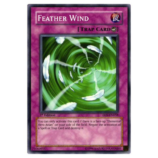 Yu-Gi-Oh! - Elemental Energy - Feather Wind (Common) EEN-EN058