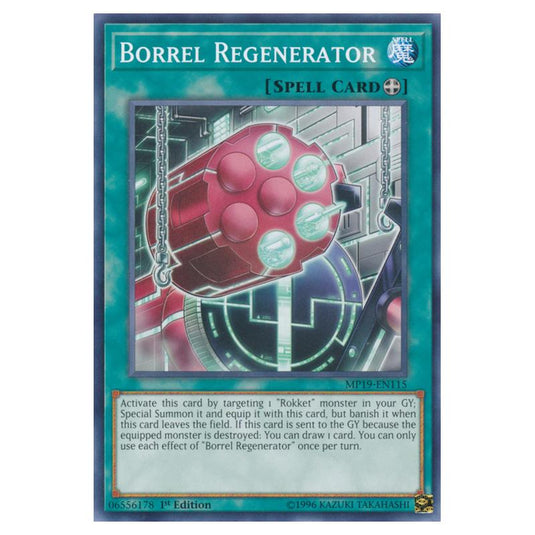 Yu-Gi-Oh! - 2019 Gold Sarcophagus Tin Mega Pack - Borrel Regenerator (Common) MP19-EN115