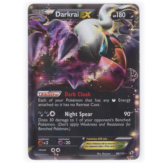 Pokemon - Black & White - Legendary Treasures - Darkrai-EX - 88/113