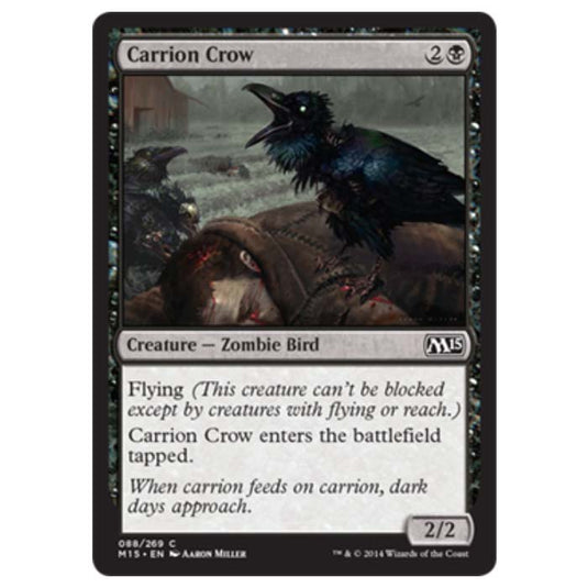 Magic the Gathering - M15 Core Set - Carrion Crow - 88/269